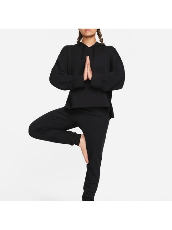 Nike Tops - Women's Black Nike Dri Fit Yofa Hoodie Medium Oversized